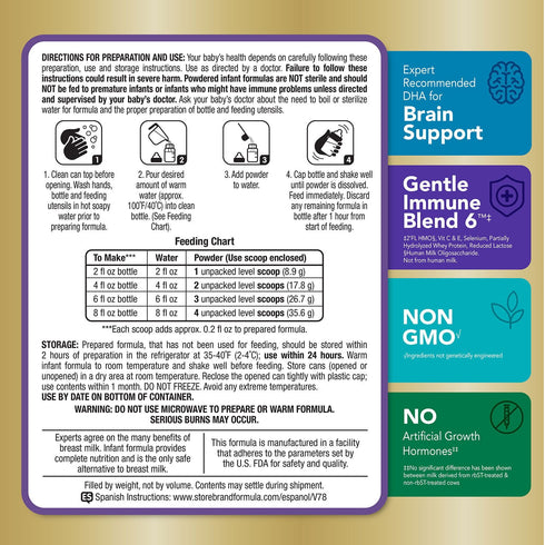 Member's Mark, Gentle Premium Infant Formula, 48 oz.