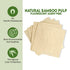 3/6/12 Packs Super 3 Ply Bamboo Facial Tissue Box, 150 Sheets Per Packs, Ideal for Home & Business Use