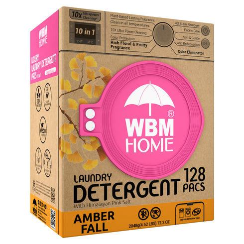 WBM Laundry Detergent Pods | Luxury Amber Fall Scent