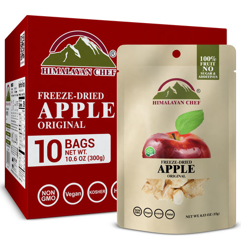 Himalayan Chef Freeze-Dried Apple Crisp - 10 Bags