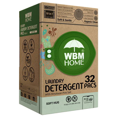 WBM Laundry Detergent Pods | Luxury Soft Hug Scent