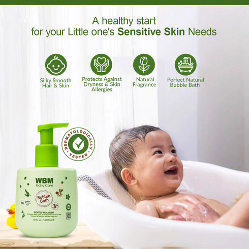 Kids Bubble Bath - 10 fl oz | WBM BABY CARE