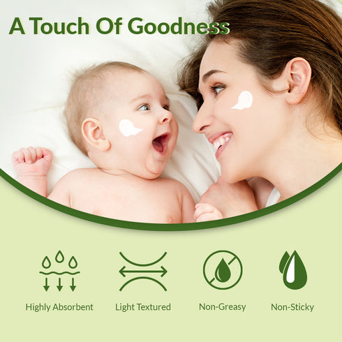 WBM Baby Care Face Cream, Gentle Moisturizing Cream With Natural Scents, 1.76 oz