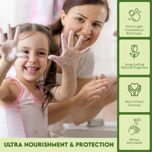 WBM Baby Care Hand Wash for Babies, Extra Gentle & protection Deeply, 6.8 fl oz