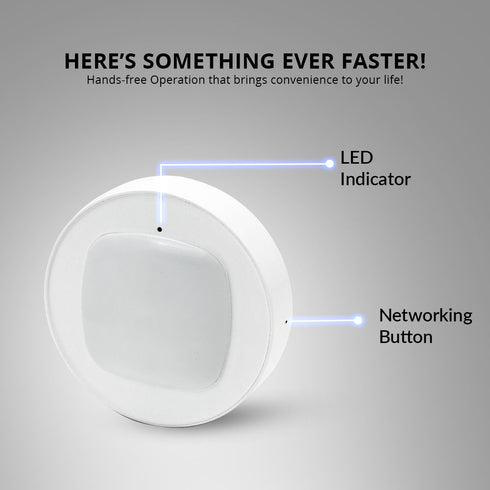 WBM Smart Wi-Fi Motion Sensor – Wireless Motion Detector for Home Security & Smart Automation