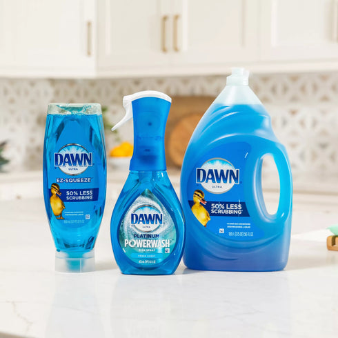 Dawn Ultra Dish Soap Dishwashing Liquid with Grease Removal - Original Scent, 90 oz.