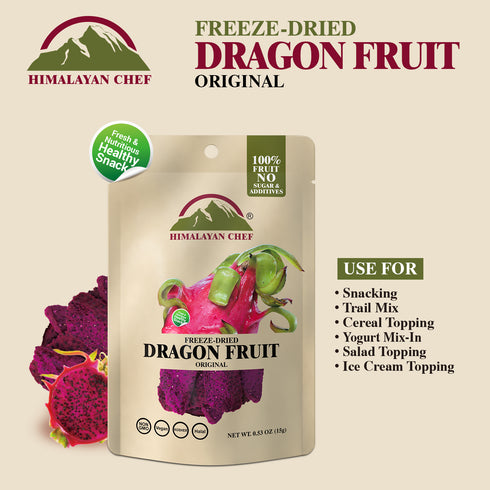 Himalayan Chef Freeze-Dried Dragon Crisp -10 Bags