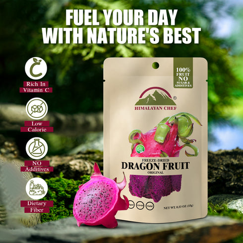 Himalayan Chef Freeze-Dried Dragon Crisp -10 Bags