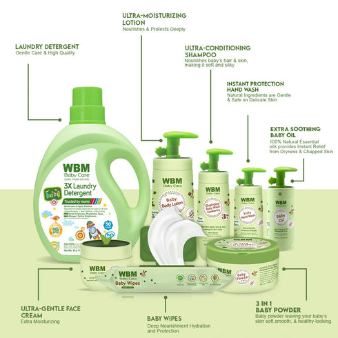Baby Care Essentials | WBM BABY CARE