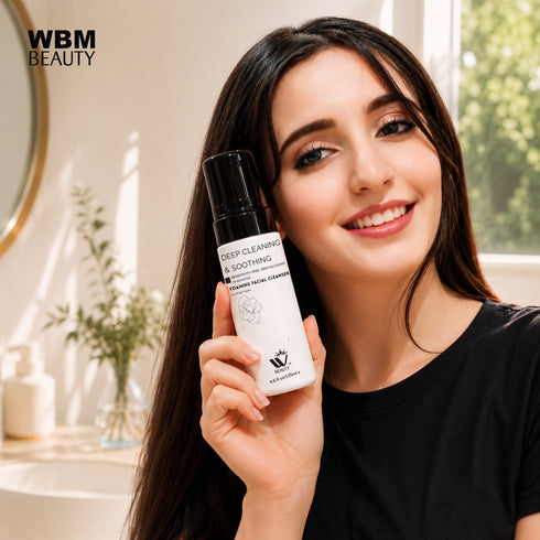 WBM BEAUTY Foaming Facial Cleanser | 4.2 Fluid Ounce