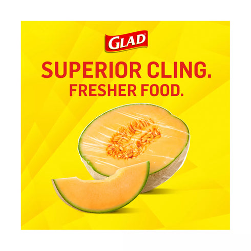 Glad Cling 'N Seal Plastic Food Wrap, 2 pk./400 sq. ft.