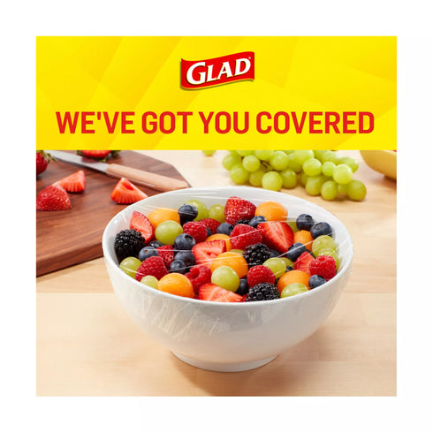 Glad Cling 'N Seal Plastic Food Wrap, 2 pk./400 sq. ft.