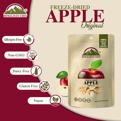 Himalayan Chef Freeze-Dried Apple Crisp - 10 Bags