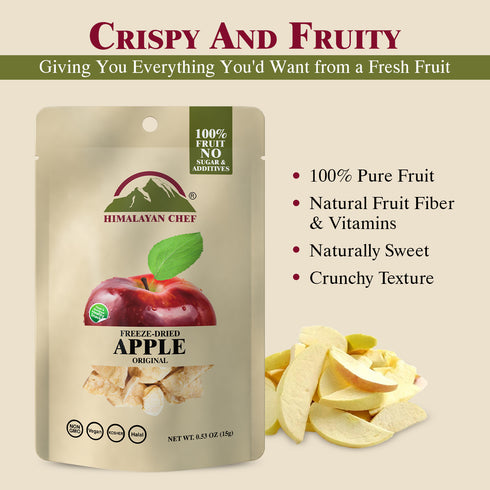 Himalayan Chef Freeze-Dried Apple Crisp - 10 Bags