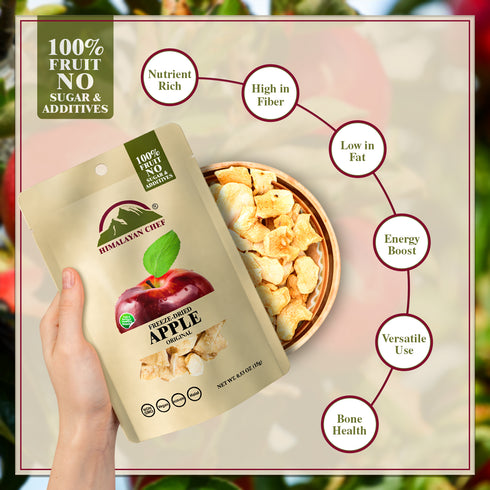 Himalayan Chef Freeze-Dried Apple Crisp - 10 Bags