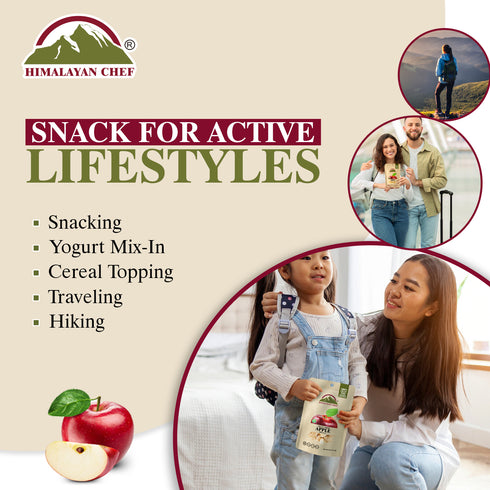 Himalayan Chef Freeze-Dried Apple Crisp - 10 Bags