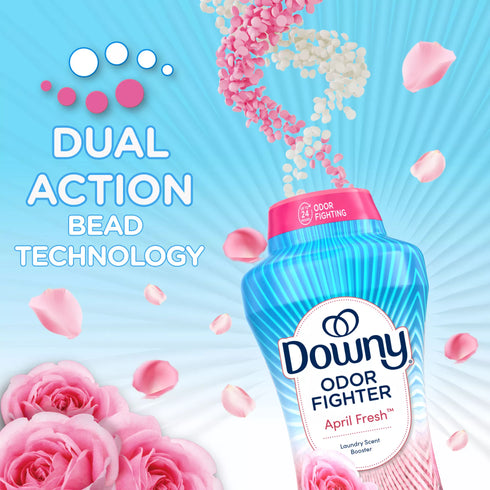 Downy Odor Fighter In-Wash Laundry Scent Booster Beads - April Fresh, 35 oz.