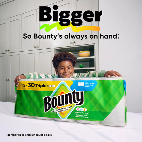 Bounty Select-a-Size Paper Towels, 12 pk./121 sheets per roll