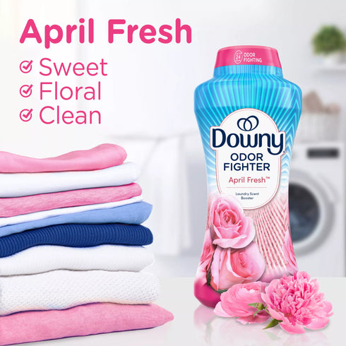Downy Odor Fighter In-Wash Laundry Scent Booster Beads - April Fresh, 35 oz.