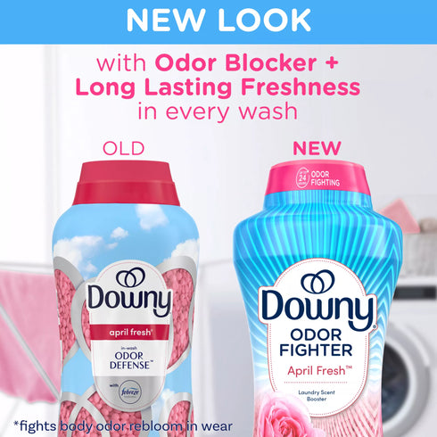 Downy Odor Fighter In-Wash Laundry Scent Booster Beads - April Fresh, 35 oz.
