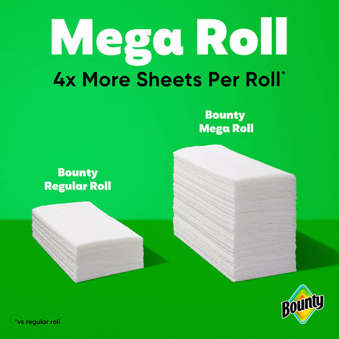 Bounty Select-a-Size Mega Roll Paper Towels, 12 pk./164 sheets per roll