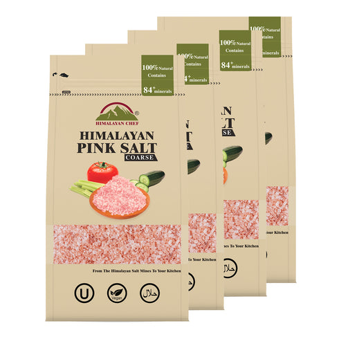 Himalayan Chef Pink Himalayan Salt, Coarse Grain - 2 lbs Bag