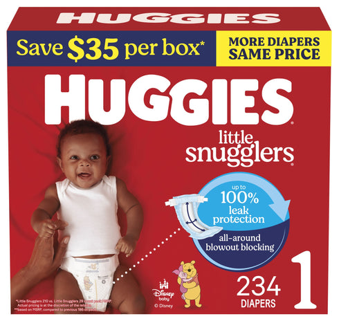 Huggies Little Snugglers Baby Diapers (Select Size)