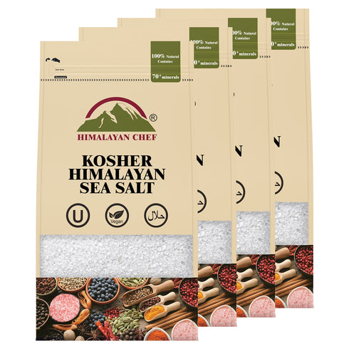 Himalayan Chef Kosher Salt | 4 Pack