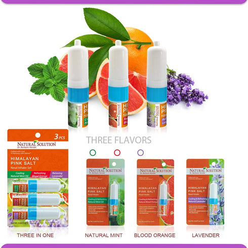 Natural Solution Lavender Nasal Inhaler – 0.68 oz | Aromatherapy Stress Relief & Soothing Breath Aid