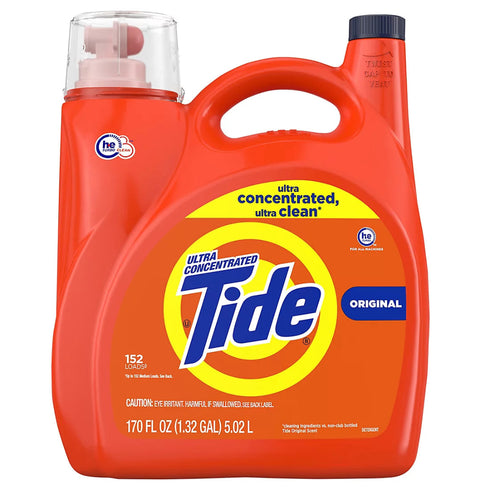 Tide Liquid Laundry Detergent - Original Scent, 152 loads/170 oz.