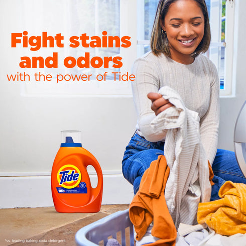 Tide Liquid Laundry Detergent - Original Scent, 152 loads/170 oz.