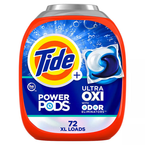 Tide Ultra OXI Power PODS with Odor Eliminators - Original Scent, 72 ct.