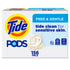 Tide PODS Free & Gentle Laundry Detergent Pacs, 156 ct.