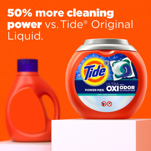 Tide Ultra OXI Power PODS with Odor Eliminators - Original Scent, 72 ct.