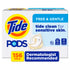 Tide PODS Free & Gentle Laundry Detergent Pacs, 156 ct.