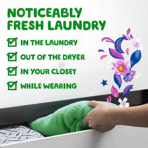 Gain + Oxi Liquid Laundry Detergent - Moonlight Breeze, 159 loads/170 oz.