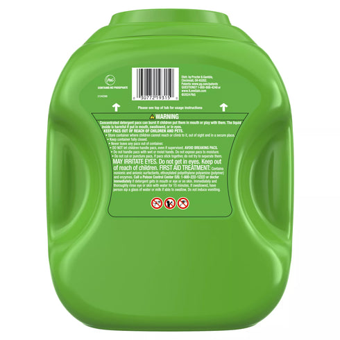 Gain Flings Laundry Detergent Pacs + Oxi and Odor Defense Fresh Boost - Vibrant Bloom, 108 ct.
