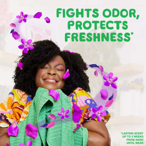 Gain Flings Laundry Detergent Pacs + Oxi and Odor Defense Fresh Boost - Vibrant Bloom, 108 ct.