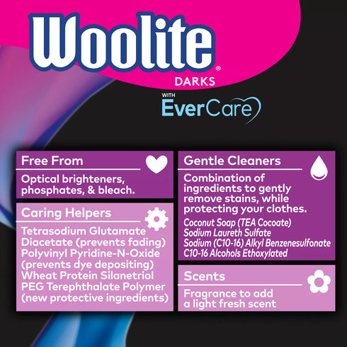 Woolite Darks with Dark Defense, 150 oz.