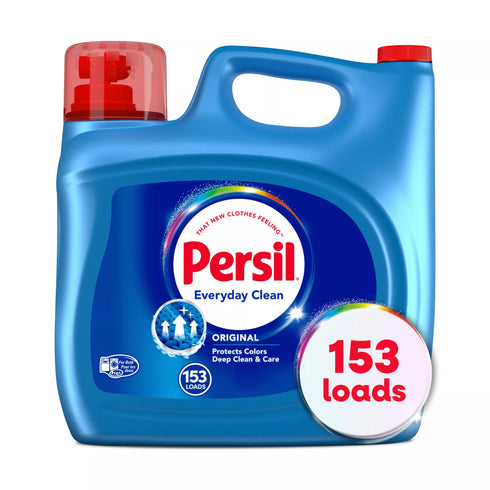 Persil Everyday Clean Liquid Laundry Detergent - Original Scent 153 loads/240 oz.