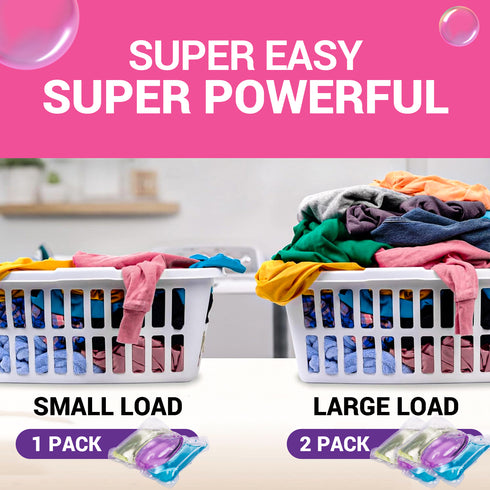 WBM Laundry Detergent Pods | Luxury Lavender Scent