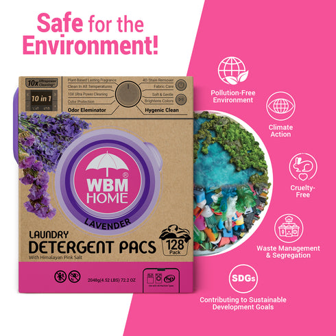 WBM Laundry Detergent Pods | Luxury Lavender Scent