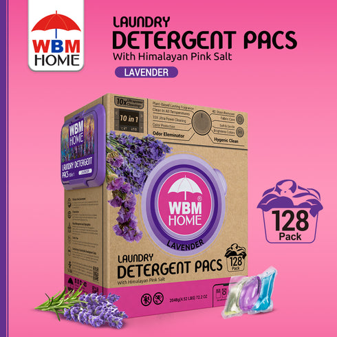 WBM Laundry Detergent Pods | Luxury Lavender Scent