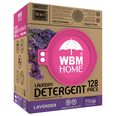 WBM Laundry Detergent Pods | Luxury Lavender Scent