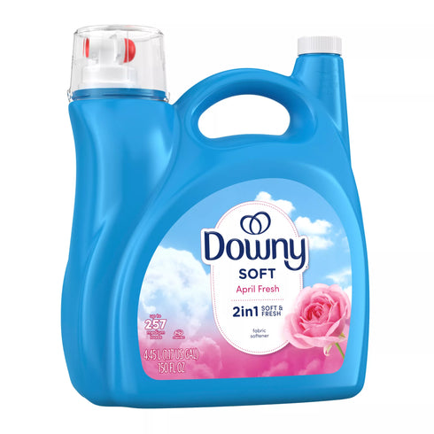 Downy Ultra Concentrated Liquid Fabric Softener & Conditioner - April Fresh, 257 loads/150 oz.