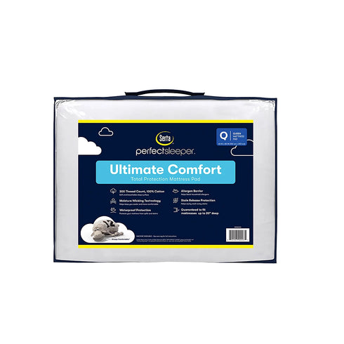 Serta Perfect Sleeper Ultimate Comfort Queen-Size Mattress Pad