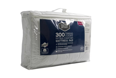 Berkley Jensen Extra Comfort Waterproof Full-Size Mattress Pad