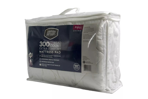 Berkley Jensen Extra Comfort Waterproof Full-Size Mattress Pad