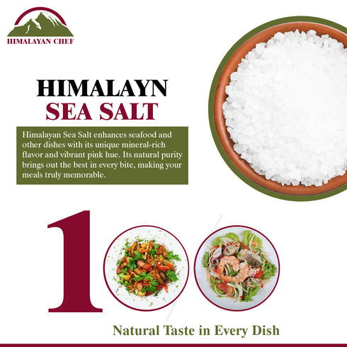 Himalayan Chef Sea Salt Fine - 5 lb Bag