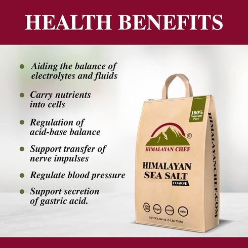 Himalayan Chef Sea Salt Fine - 5 lb Bag